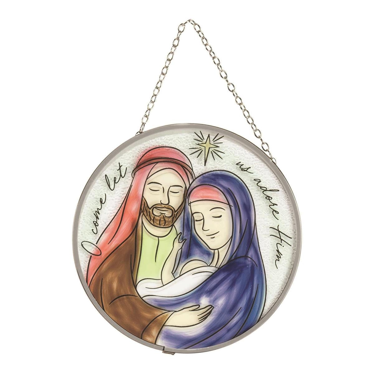 Suncatcher: Holy Family