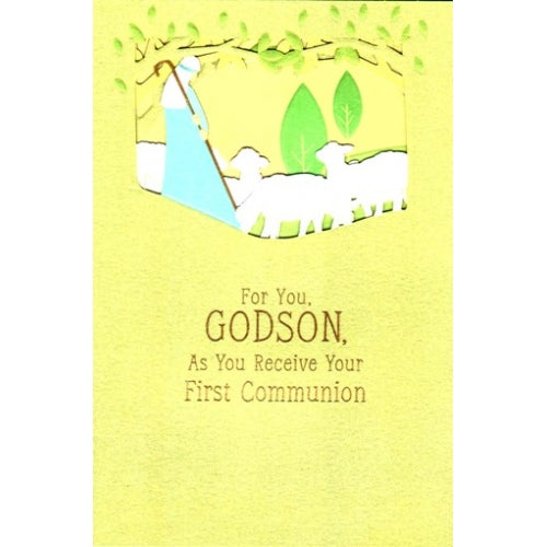 For You Godson, As You Receive Your First Communion