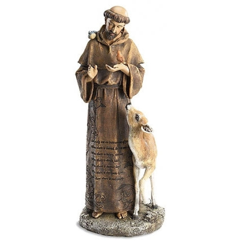 St. Francis of Assisi Statue 12"