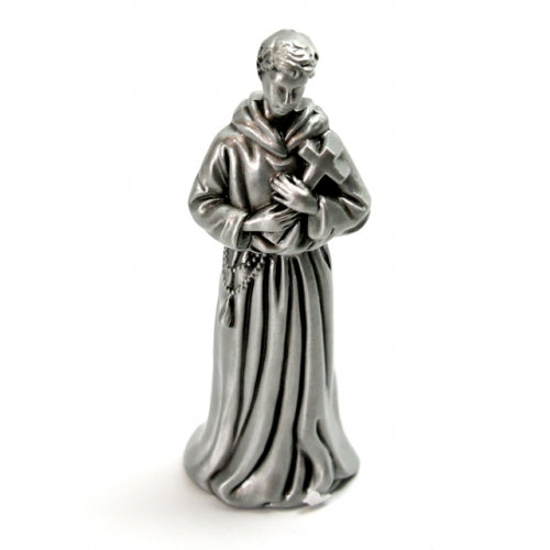 St Gerard Pewter Statue - 3.5"